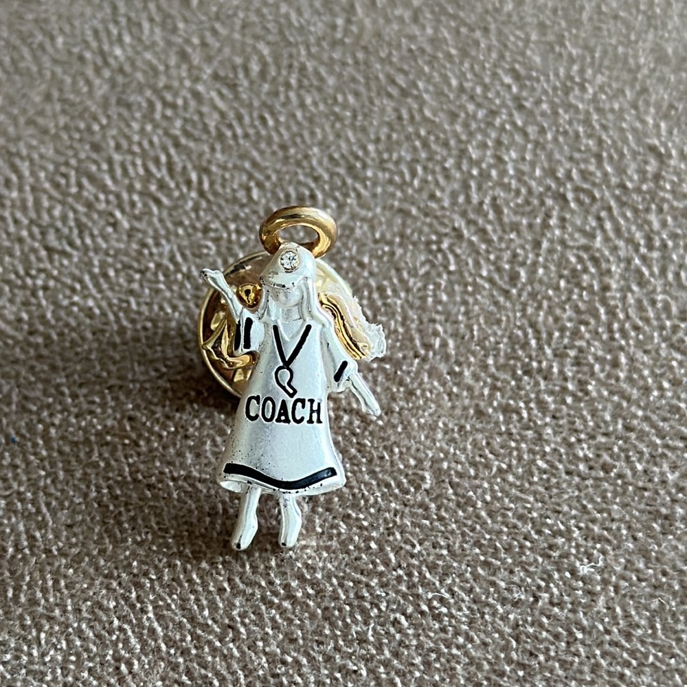 🌺 Angel Coach Pin - Picture 1 of 2